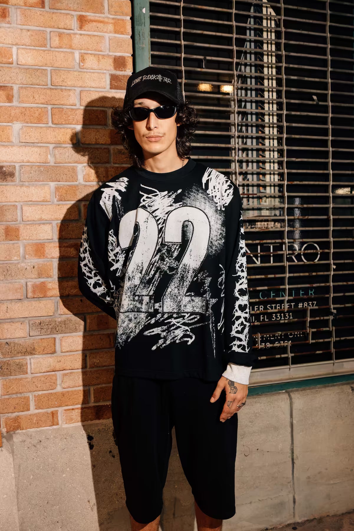 “22” Black Long Sleeve