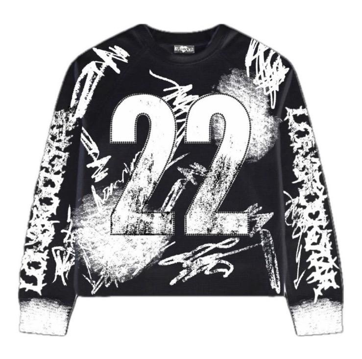 22 Black Long Sleeve