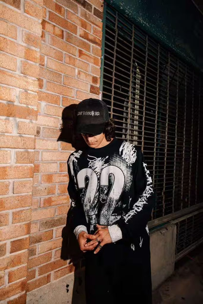 “22” Black Long Sleeve