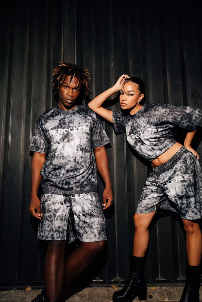 "Black Graffiti" Shorts