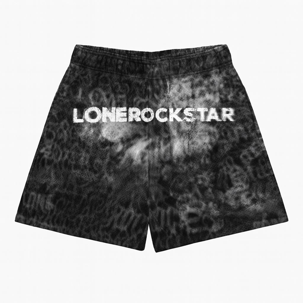 "Black Graffiti" Shorts