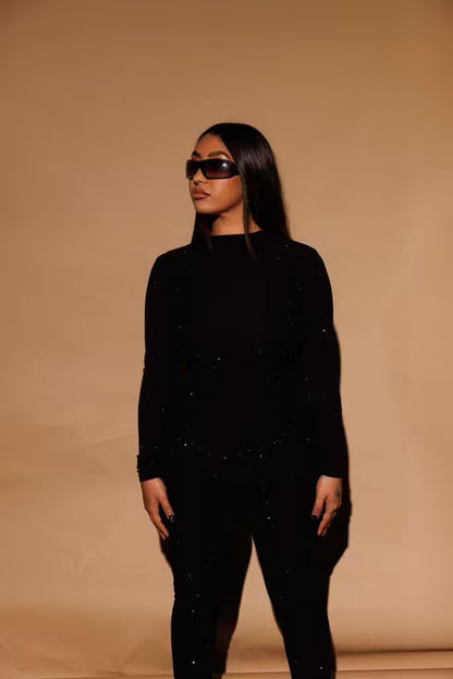 "Blacked Out" Bodysuit