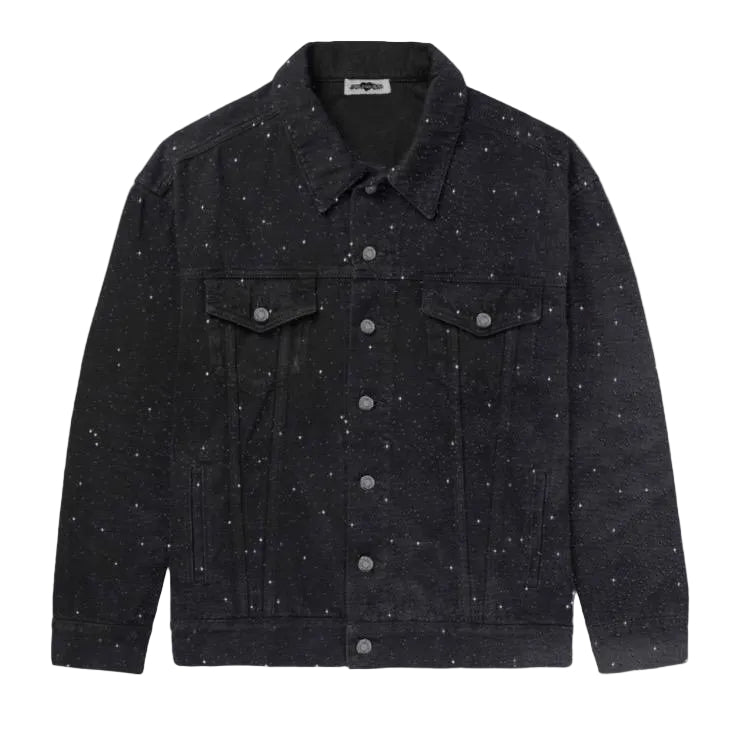 "Blacked Out" Jean Jacket