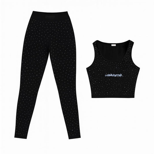 “Blacked Out” Yoga Set